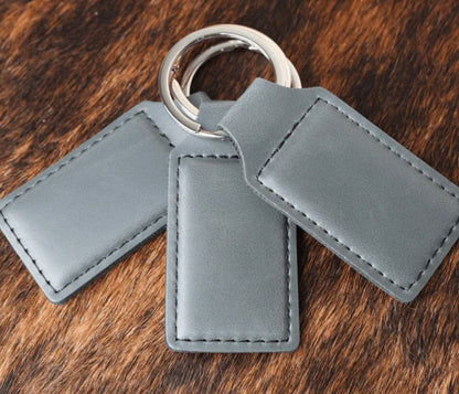 Leatherette Keychains