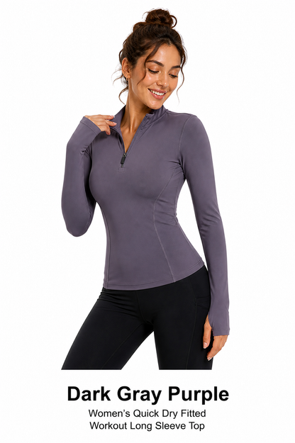 Women’s Quick Dry Fitted Workout Top