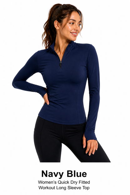 Women’s Quick Dry Fitted Workout Top