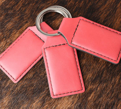 Leatherette Keychains
