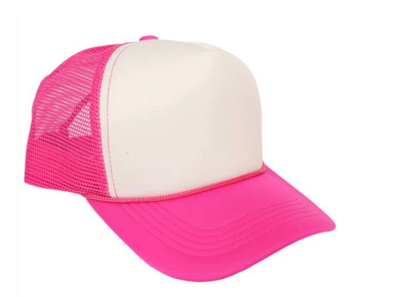 Polyester Foam Front 5-Panel Mesh Back Trucker Hats