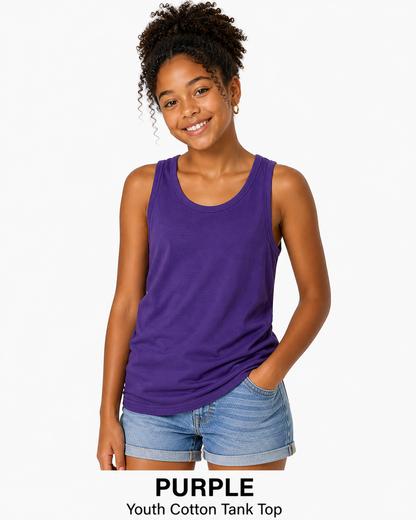 Youth Cotton Tank Top