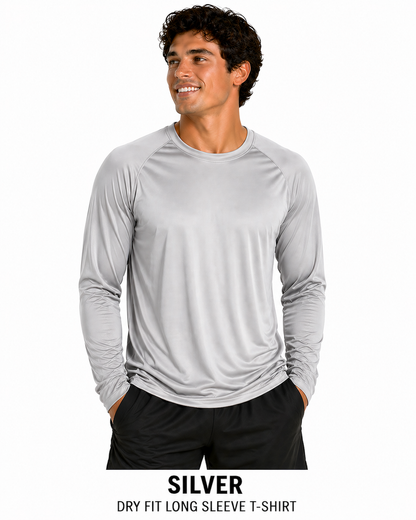 Performance Long Sleeve Unisex Shirts (100% polyester)