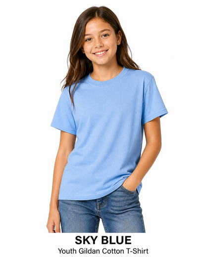 Youth Unisex Cotton Tee Shirts