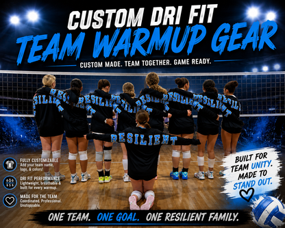 Custom Dry Fit Team Warmup Gear