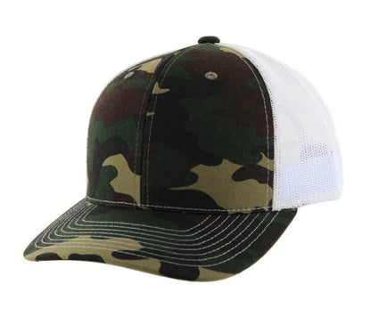 Kamel 815 Snapback Mesh Trucker Cap Slight Curve Hat