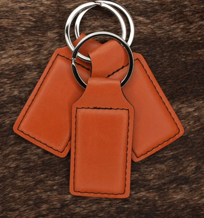 Leatherette Keychains