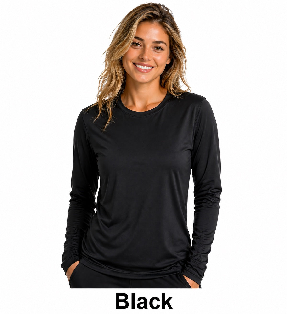 Performance Long Sleeve Unisex Shirts (100% polyester)