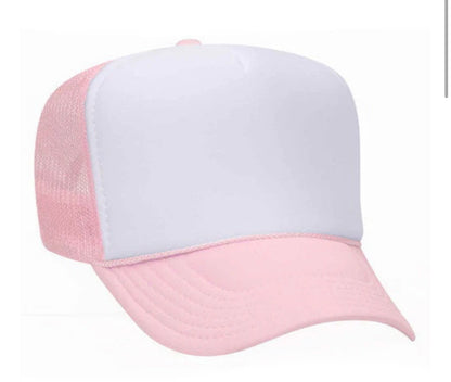 Polyester Foam Front 5-Panel Mesh Back Trucker Hats