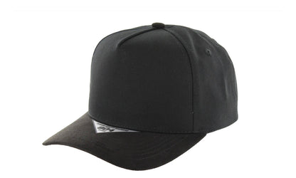 Kamel 804 5 Panel Suede Visor HIGH CROWN SLIGHT CURVE