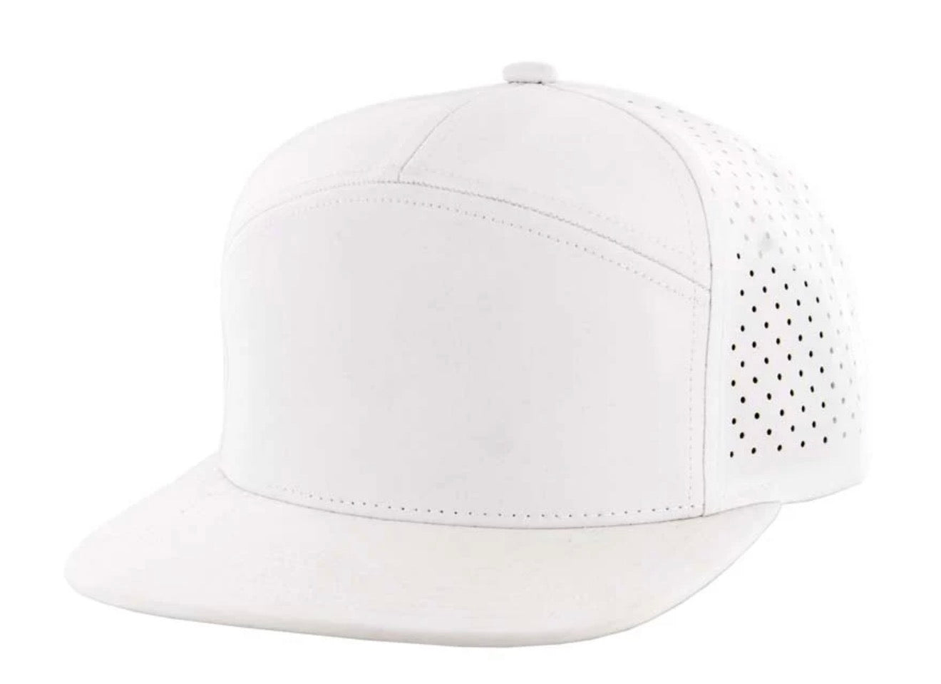 KAMEL 707 7 PANEL Hydro Performance Flat Adjustable Snapback Trucker Cap