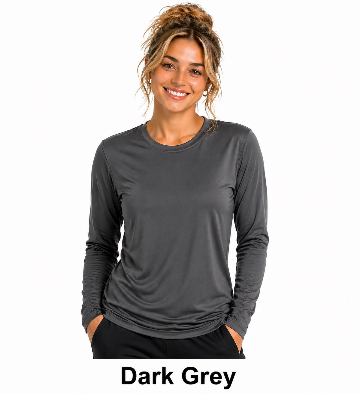 Performance Long Sleeve Unisex Shirts (100% polyester)