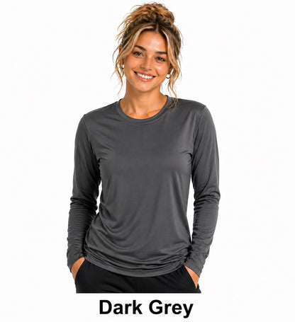 Performance Long Sleeve Unisex Shirts (100% polyester)