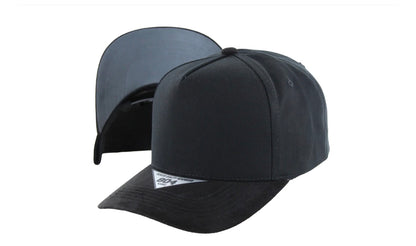 Kamel 804 5 Panel Suede Visor HIGH CROWN SLIGHT CURVE