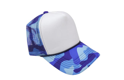 Polyester Foam Front 5-Panel Mesh Back Trucker Hats