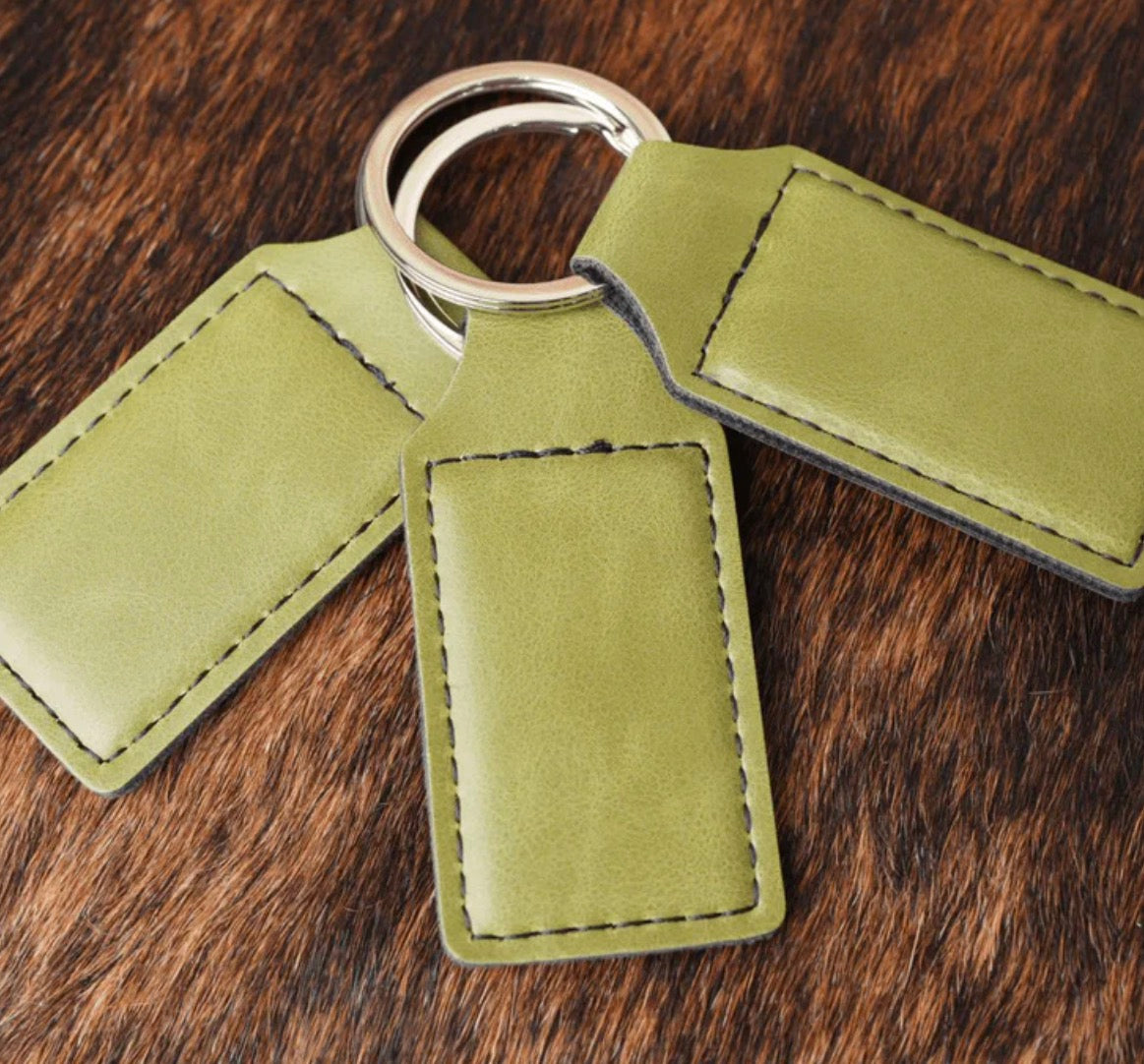 Leatherette Keychains