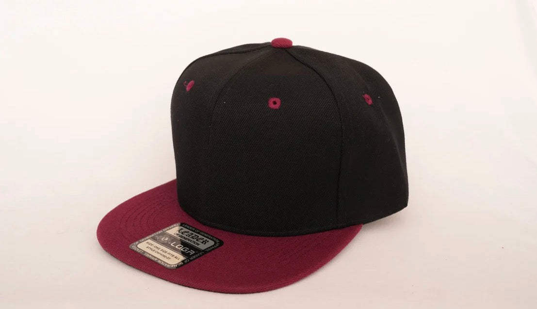 Leader LOGA 6-Panel Structured Flat Visor Classic Two-Tone Snapback
