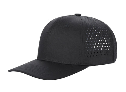 Dallas 815 Hydro 6 Panel Performance Laser Perforated Snapback Trucker Cap