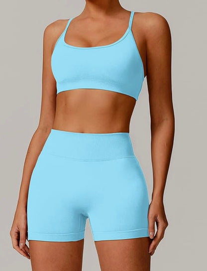 Scrunch Butt and Sport Bra Set