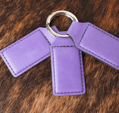 Leatherette Keychains