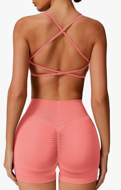 Scrunch Butt and Sport Bra Set