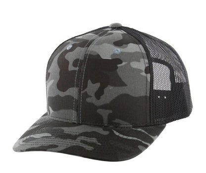 Kamel 815 Snapback Mesh Trucker Cap Slight Curve Hat