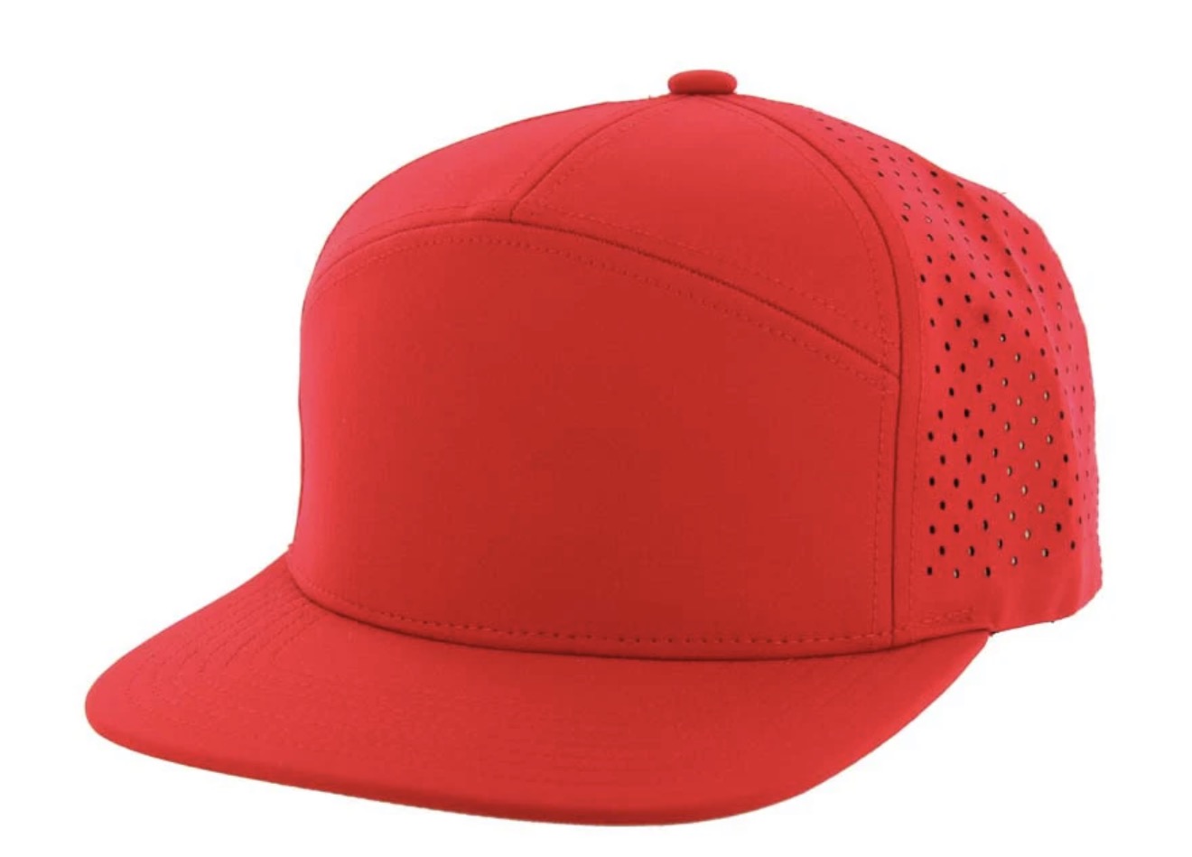 KAMEL 707 7 PANEL Hydro Performance Flat Adjustable Snapback Trucker Cap