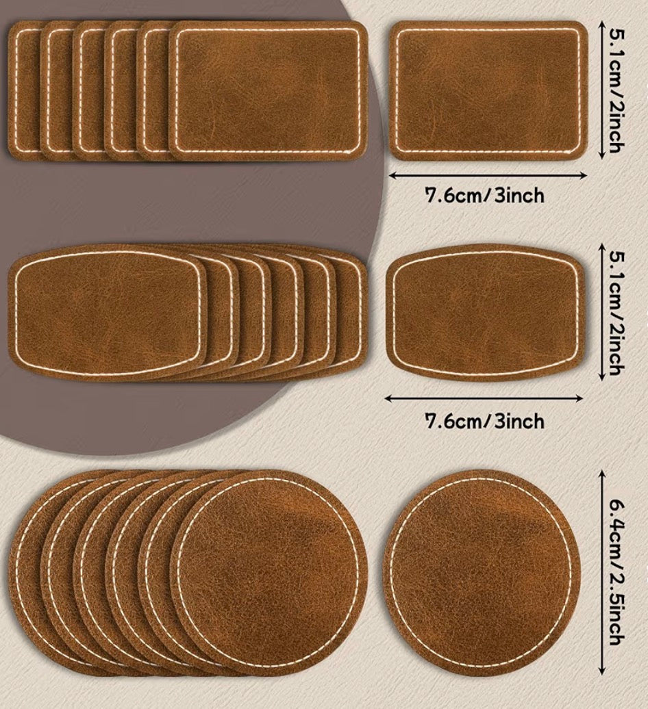 Leatherette Patches
