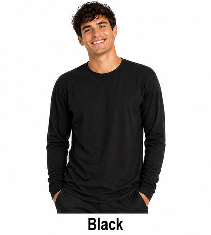 Unisex Long Sleeve Cotton