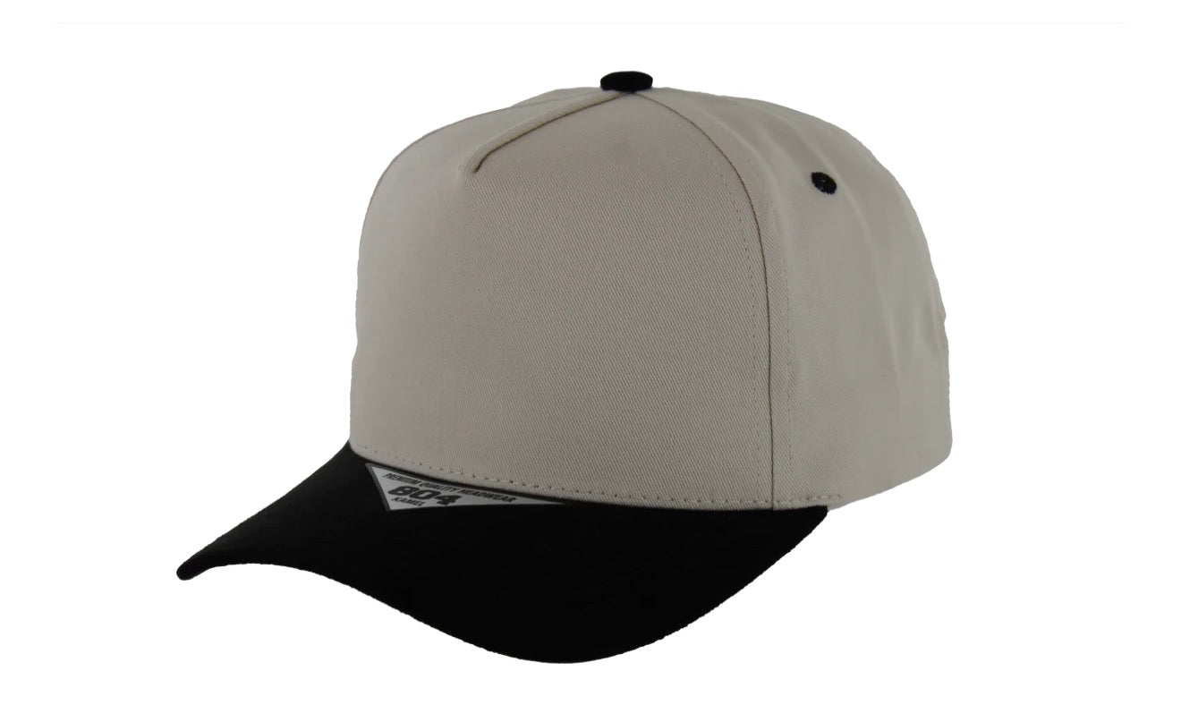 Kamel 804 5 Panel Suede Visor HIGH CROWN SLIGHT CURVE