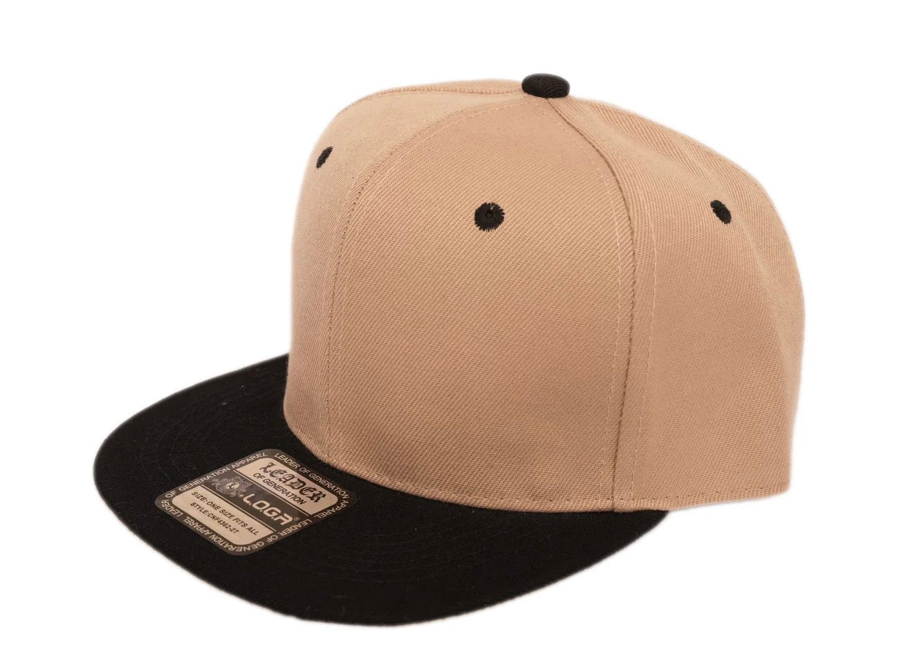 Leader LOGA 6-Panel Structured Flat Visor Classic Two-Tone Snapback