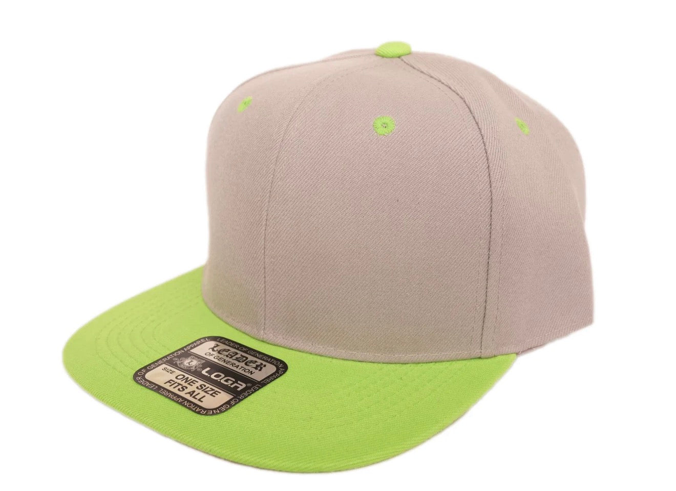 Leader LOGA 6-Panel Structured Flat Visor Classic Two-Tone Snapback